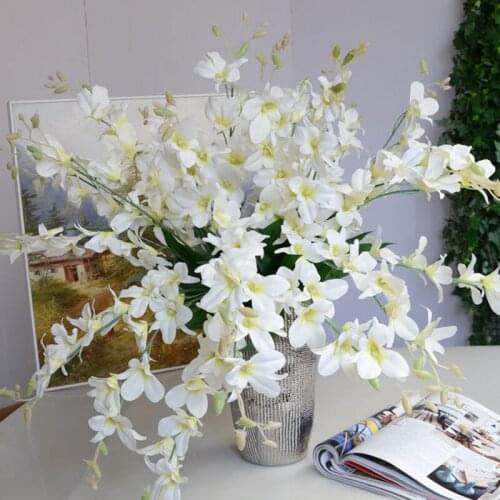 Orchid Silk Floral Flower Stem Party Wedding Home Decor New