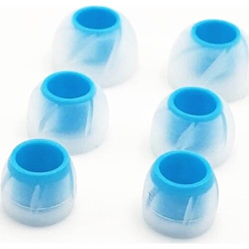 3 Pairs(6Pcs) L M S Ear type earphone silicon gel sleeve universal ear type special Ear tips for zsx v90 zstx zsn pro x T2 T4 VX