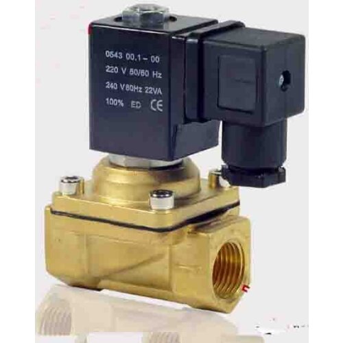 3/4" PU220 series water brass solenoid valve