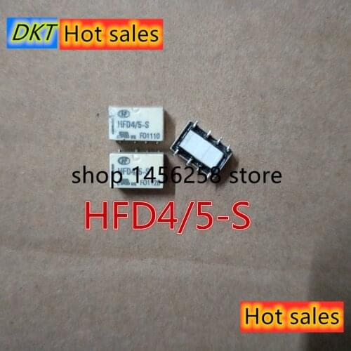 10 teile/los Signal Relais HFD4/3 V, 5 V, 9 V, 12 V, SMD 2A 8 füße