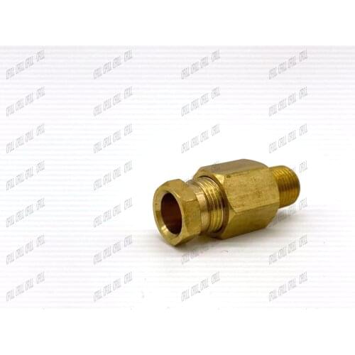 4/ 6/8 mm tube fitting 1/8" ,1/4" male thread Straight adapter/adaptor PD614/PD818 for lubrication system/CNC machine centre
