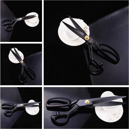 9 Inch Fabric Vintage Leather Tailor Shears Sharp Stainless Steel Scissors Craft Professional Tailor Scissors For Embroidery