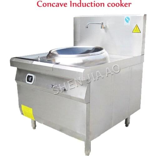 AC-XCL-15KW Electromagnetic Frying Stove 15KW Hotel Special kitchen Concave Induction cooker Electric Frying Stove Machine 380V