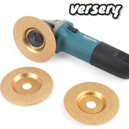 Free Shipping 1PC 125mm Bore 22mm Angle Grinder Brazed Diamond Flat Curved Grinding Wheel Disc Blade For Cast Iron Grinding Tool
