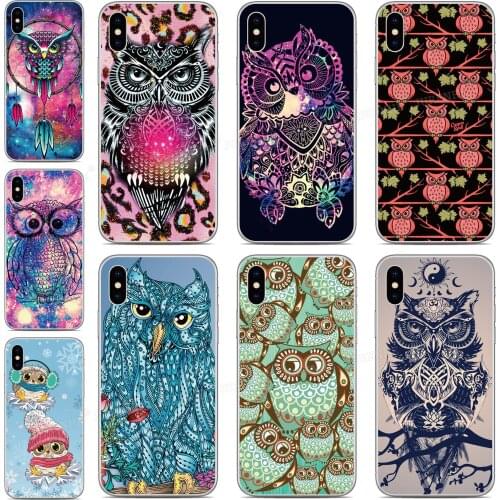 DIY Custom Photo Cover Cute Owl Animal Cases For ASUS-ZenFone Max Pro M1 Rog Phone 2 6 5 5Z 4 Lite L1 Shot Plus M2 Phone Case
