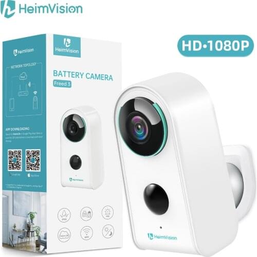 Heimvision HMD2 Security IP Camera Wifi Solar Panel Battery Camera 1080P Wireless Outdoor Surveillance 2-Way Audio Waterproof