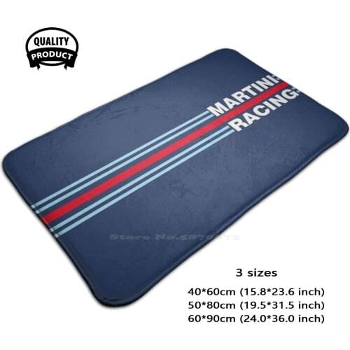 I Racing Horizontal Stripe 3D Soft Non-Slip Mat Rug Carpet Foot Pad Lancia Delta Hf Integrate S4 Thema Stratos 037 Fiat Abarth