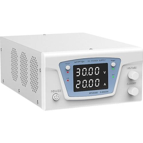 KPS3020D New Upgrade Encoders High-Power 0-30V 0-20A Digital Display Program-Controlled Switching DC Regulated Power Supply