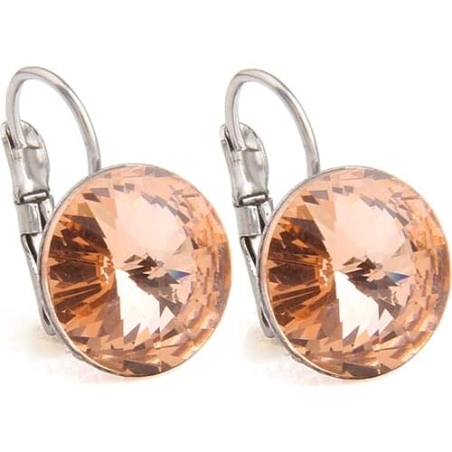 Fashion Shiny Austrian rhinestone Crystal Earrings for women wholesale