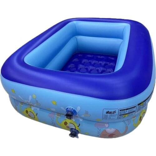 Inflatable Baby Paddling Pool Family Children Inflatable Pool Safe Independent Layered Airbag Soft Bottom Ocean Ball Pool