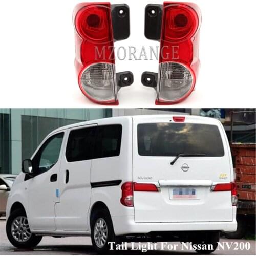 MZORANGE Outer Tail Light For Nissan NV200 2008-2015 Tail Stop Brake Lamp Turn Signal Fog Light Without Bulb Car Accessories