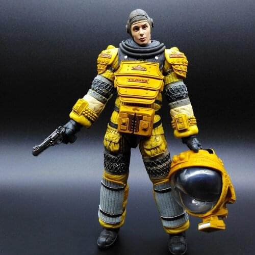 NECA 7 inch Alien vs Predator A1 Amanda spacesuit Doll Models Joint Action Figure