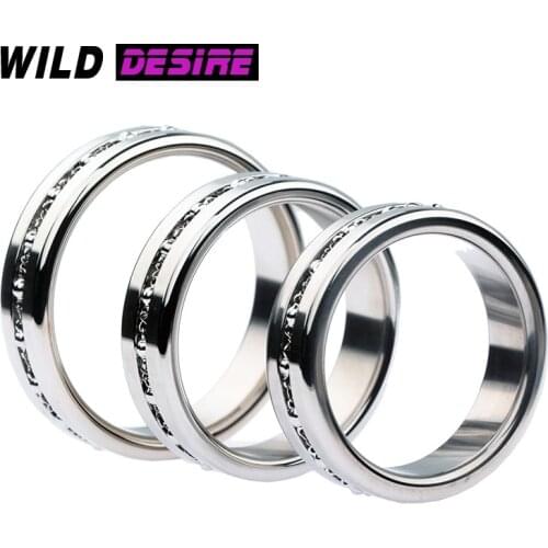 NEW metal penis rings stainless steel cock ring sex delay intimate toys erotic and sexual toys male ring Products For Adults 18