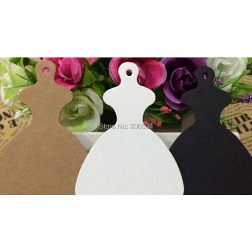 Wholesale 350GSM Scallop Kraft Blank Hang tag,Retro Gift tag, Table Number cards, 500pcs/lot High Quality Kraft Tag CL5