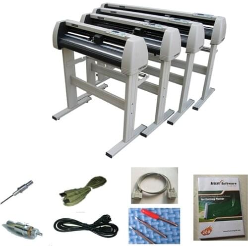 Wholesale Computer Aided Character Carver Width 360-1350mm Sticker Printer Vinyl Sign Cutting Cutter Plotter With LCD Panel