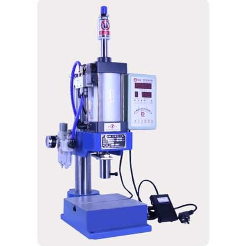 Pneumatic punching machine 200kg single column 63 type bench press small gas spleen high precision riveting machine