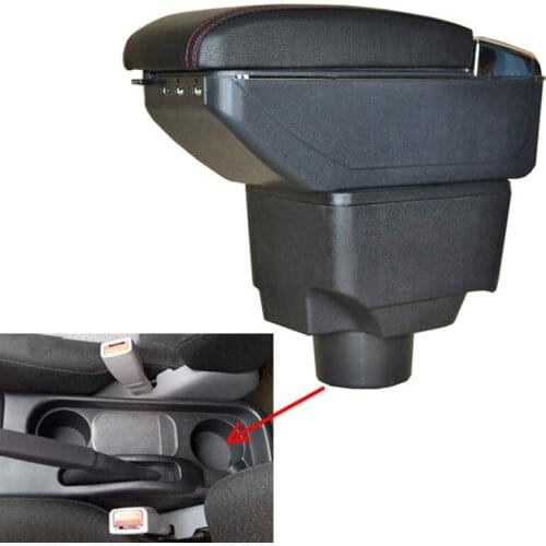 For Hyundai Elantra XD armrest box central Store content Storage box with cup holder ashtray USB interface