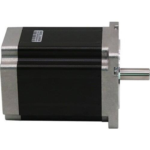 No losing step nema34 2 phase 5.0A 6.5N.m for electric hybrid bldc servo stepper motor for 3D printer