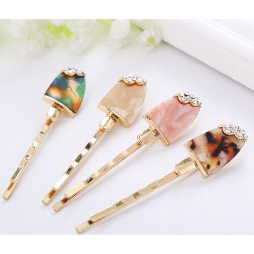 Mix Hair Clips Barrettes for Women Girls Star Rhinestones Crystal Bobby Pins Decorative Hair Pins Sparkly Hair Accessories JT02