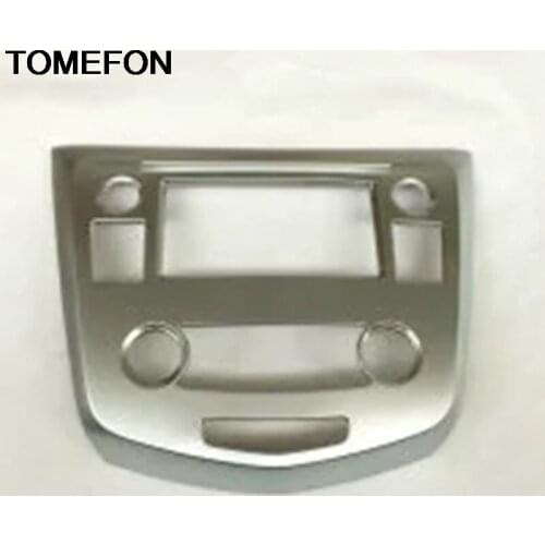 TOMEFON For Nissan Qashqai J11 2016 2017 2018 2019 Front Center Control Console Decoration Cover Trim Interior Accessories ABS