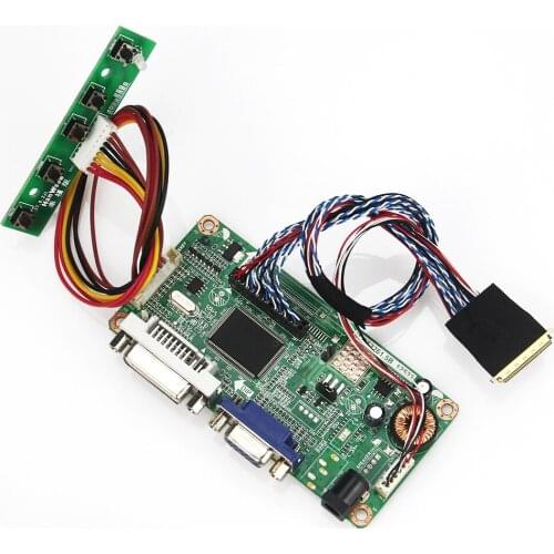 VGA+DVI) For N154I2-L02 CLAA154WA05AN M.RT2261 LCD/LED Controller Driver Board LVDS Monitor Reuse Laptop 1280x800