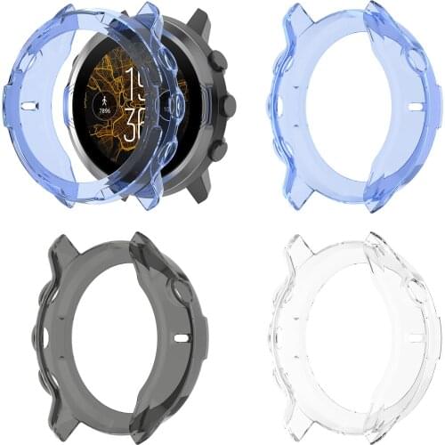 Smart Watch Protective Case For Suunto 7 Shockproof Anti-scratch Watch Frame Cover TPU Shell Smartwatch Accessories