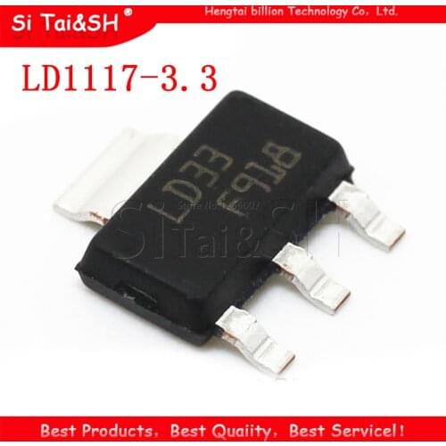 10pcs LD1117L-3.3 SOT-223 LD33V LD1117-3.3 SOT223 original authentic