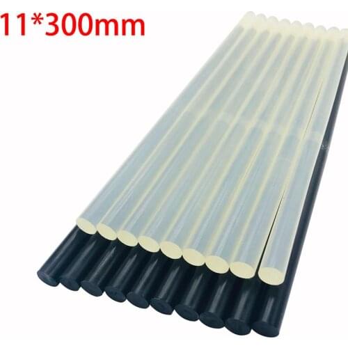 10 pc Hot Melt Glue Sticks 11mm diamter 300mm Length For Electric Glue Gun Craft Album Repair Tools High Viscosity Glue Stick