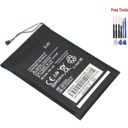 Ciszean 1x New 1980mAh replacement Battery for Motorola Moto E XT1019 XT830C Xt1021 EL40 Lithium-ion Battery + Tool