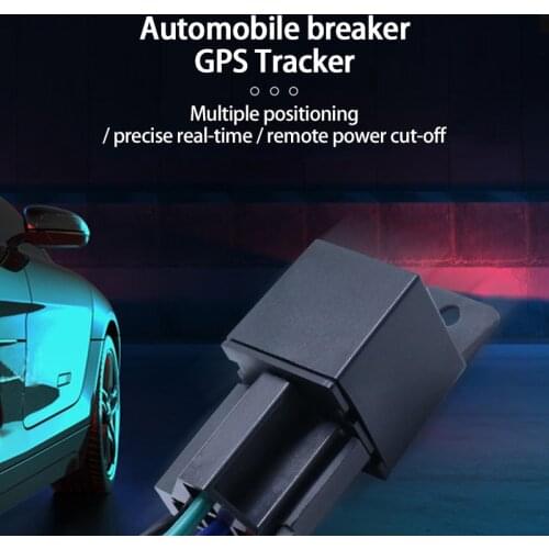 Car GPS Tracker MTK2503 Tracking Relay Device GSM Locator Remote Control Anti-theft Monitoring Cut Off Oil System With Free APP
