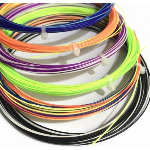 Free shipping(5pcs/lot)Rainbow Badminton String/Badminton Racket string/Badminton Racquet string(10M)
