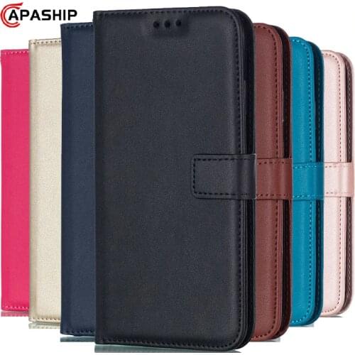 Solid Color Leather Wallet Case For Samsung Galaxy J4 J6 Plus J8 J2 Pro 2018 J1 J3 J5 J7 Prime 2017 2016 J330 G530 Flip PU Cases