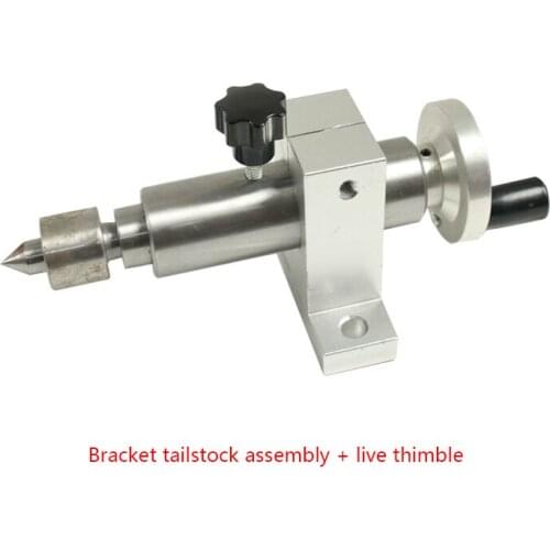 50/65/80 Woodworking Simple Miniature Lathe Spindle, Bead Machine, Chuck Spindle, Lathe Spindle Three claws and four claws