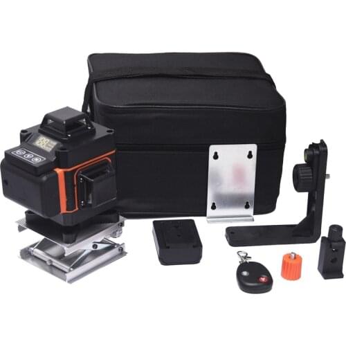 LCD 16 Lines 4D Laser Level Level Self-Leveling 360 Horizontal And Vertical Cross Super Powerful Green Laser Level