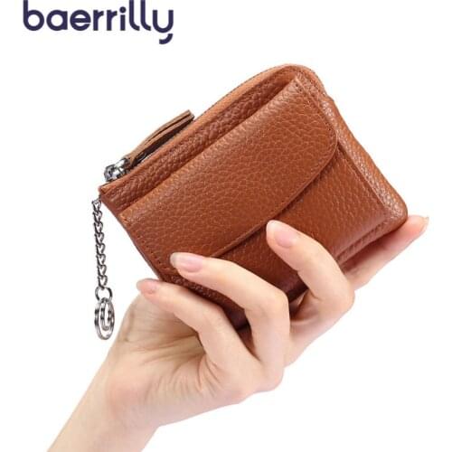 Mini Women Wallets Genuine Leather Coin Purse Women Wallet Female Small Purse Organizer Purses And Handbags Porte Monnaie Femme