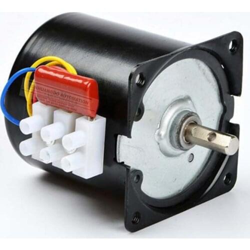 220v/28W Gear Motor 2.5RPM-100RPM AC synchronous motor,High torque gear motor, AC Low Noise Gearbox Electric Motor 68 KTYZ
