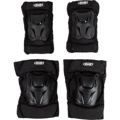 Adult Motorcycle Knee Pads Protector High-impact Brace Safety Cycling