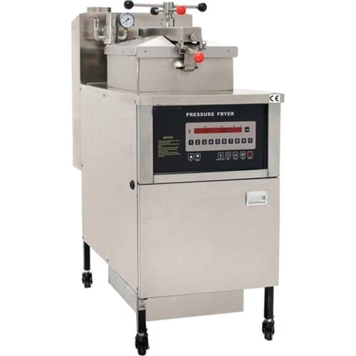 25l Commercial Gas Electric Deep Oil Fryer Stainless Steel Chicken Pressure Deep Fryer Oil Pump Pressure Gas Oil Fryer