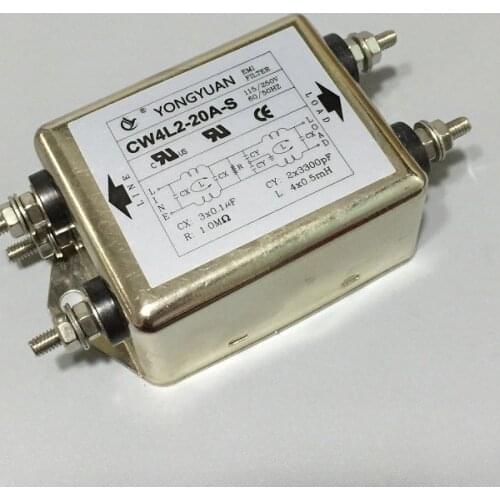 Power Filter CW4L2-20A-S Double Filter AC DC CW4L2-10A-S
