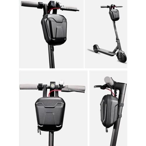 Handlebar Front EVA Hard Shell Storage Bag for Folding Bike Scooter Balance Car