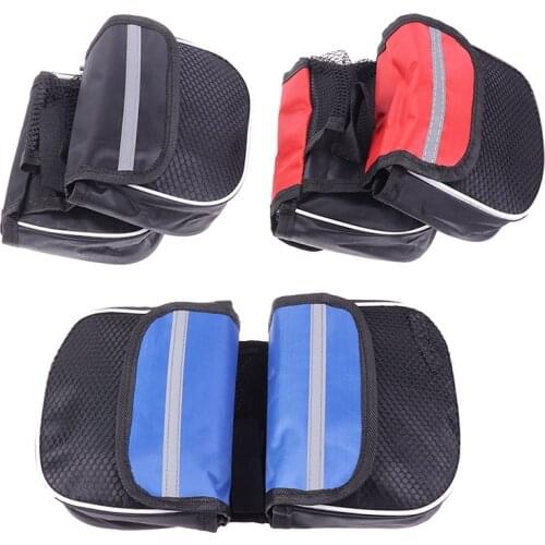 Bike handlebar bag Bike Front Top Tube Bag Cycling Pouch Bicycle Bycicle Tool Bag Pannier Handbag Shoulder Bag