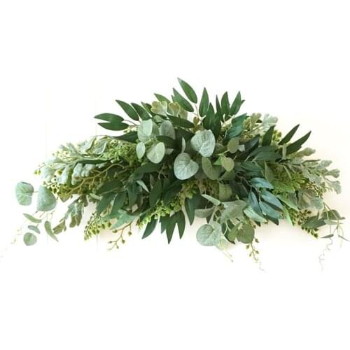 Wedding Flowers Swag Table Runner Centerpiece Arch Backdrop Garland Home Arch Decor