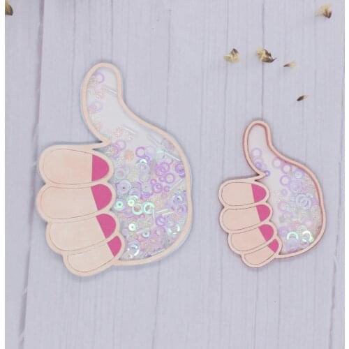 YPPcraft Thumbs Up Hand Sign Shaker Metal Cutting Dies Stencils for DIY Scrapbooking Decorative Embossing DIY Paper Cards