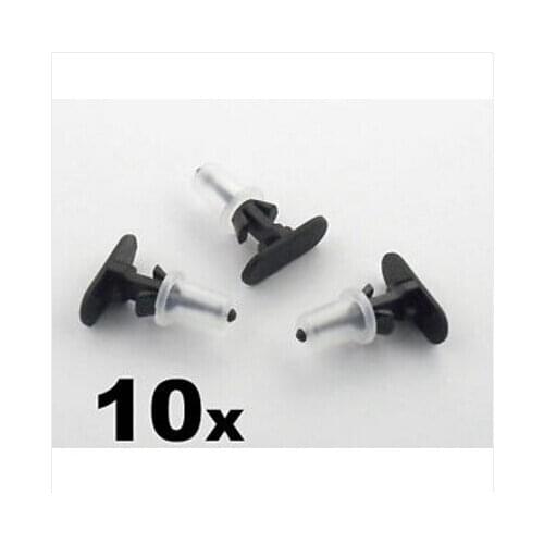 10x Weatherstrip & Rubber Door Seal Clips Rubber Door Gasket Clips for VW & Seat