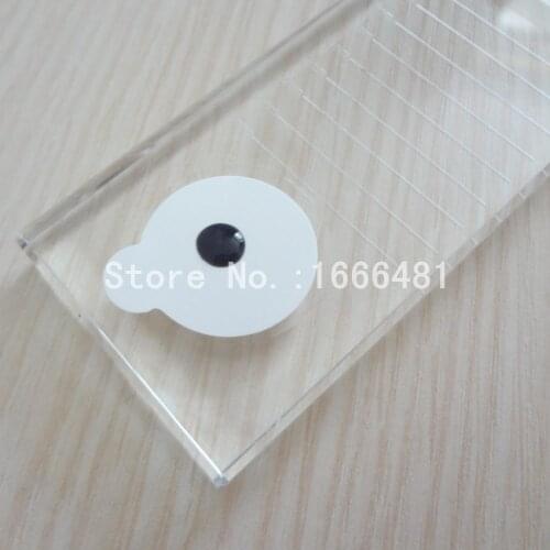 1000pcs disposable eyelash extension glue pads stand on eyelash jade stone small size 2.5cm