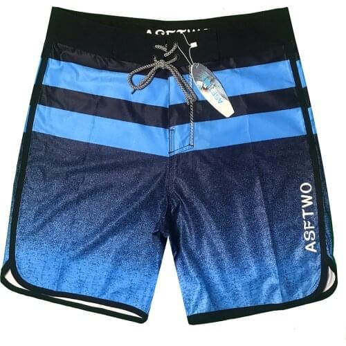 2021 New Striped Beach Shorts Men Quick Dry Waterproof Boardshorts Swimwear Plus Size Male Bandage Swimsuit Running Shorts