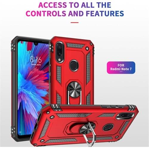Case for Xiaomi Redmi Note 7 Case Redmi Note 7 Pro Silicone Armor Shockproof Cover Phone Cases Luxury Xiomi Redmi Note7 Cases