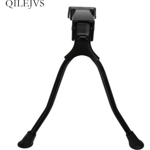 Double Leg Bicycle Bike Kickstand Center Kick Stand Mount Bicycle Stand Fits 26" and Above for Bicycle Road Bike