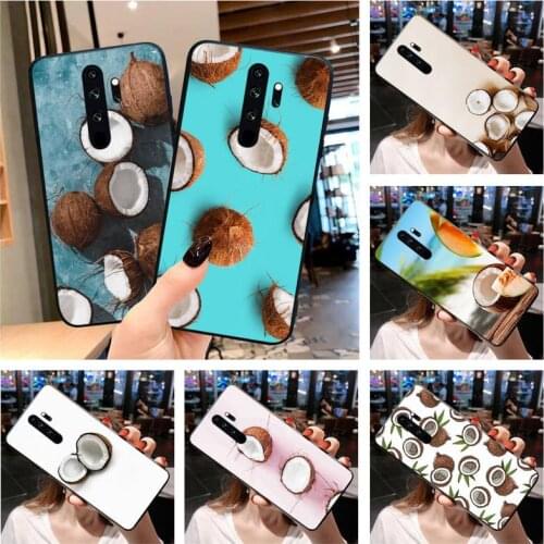 Fruit Coconut Phone Case for Redmi 9A 8A 7 6 6A Note 10 9 8 8T Pro Max Redmi 9 K20 K30 Pro