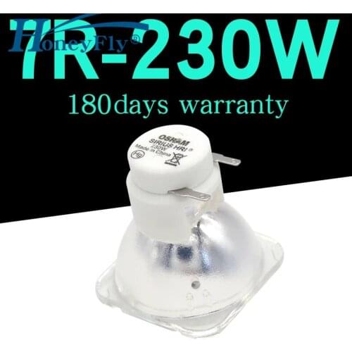 HoneyFly 5R / 7R Halogen Stage Light 200W 230W Metal Halide Lamp Moving Beam Lamp Platinum Metal Halogen Lamps Follow Spot